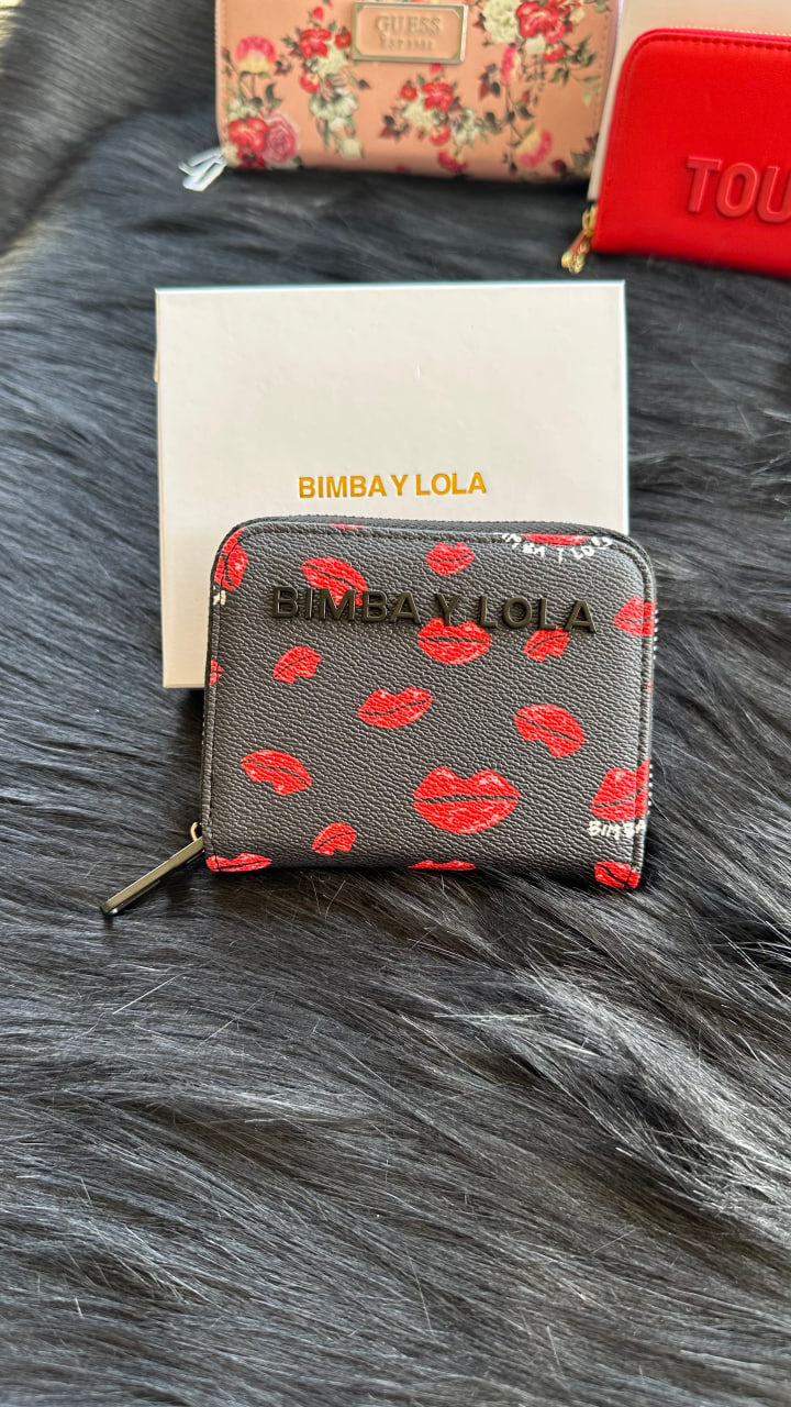 Bimba Y Lola Playful Lips Mini Wallet
