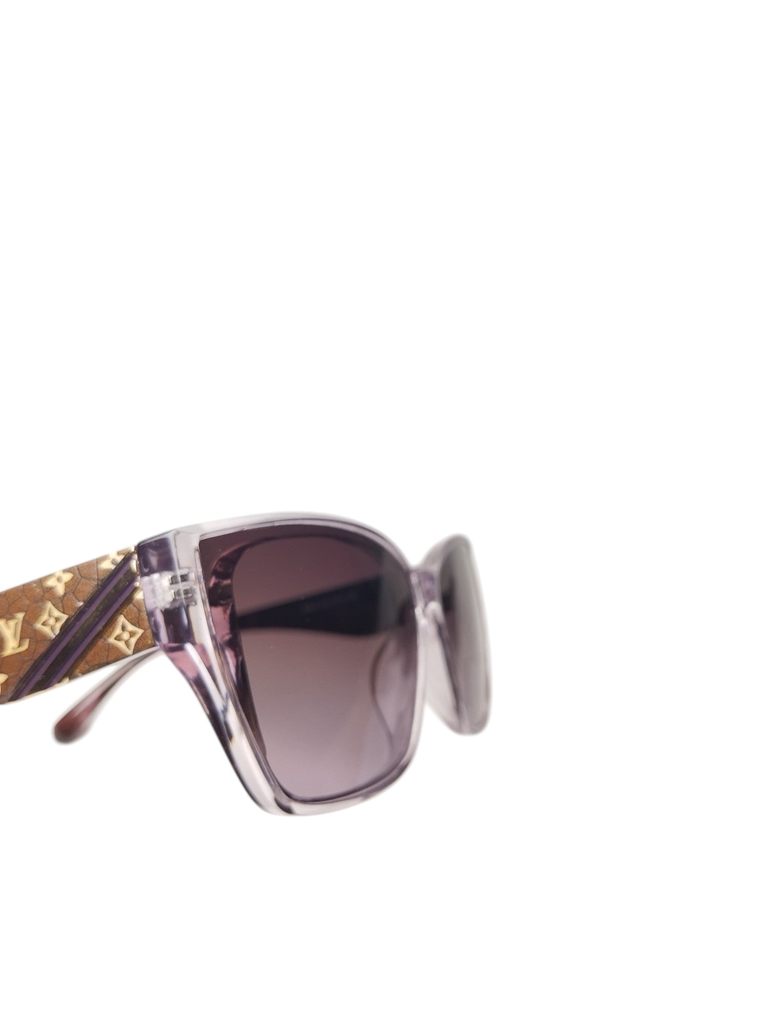 Gradient Glamour: Louis Vuitton-Inspired Transparent Sunglasses ✨